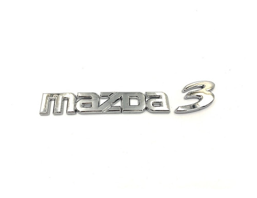 Emblema Mazda 3 De Cajuela 