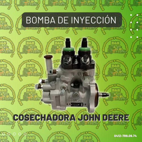 Bomba De Inyección Cosechadora John Deere