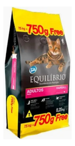 Alimento Equilibrio Gatos Adultos 7.5 Kgs 