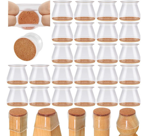 Funda Protectora De Silicona Para Patas De Mesa Y Silla, 24
