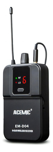 Sistema De Monitoreo Inalambrico In Ear Acemic Em-d04