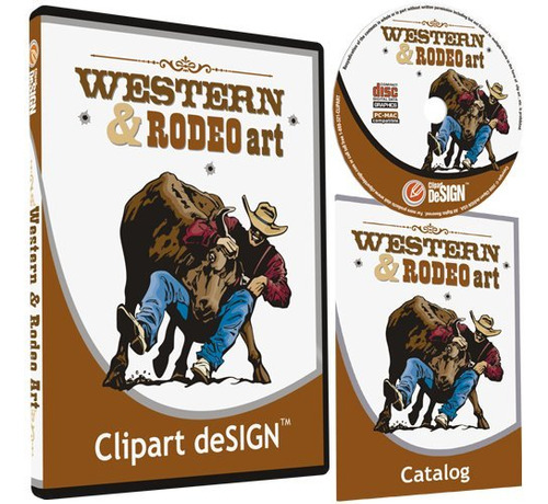 Cowboy-rodeo-western-horse Clipart-vinyl Cutter Plotter...