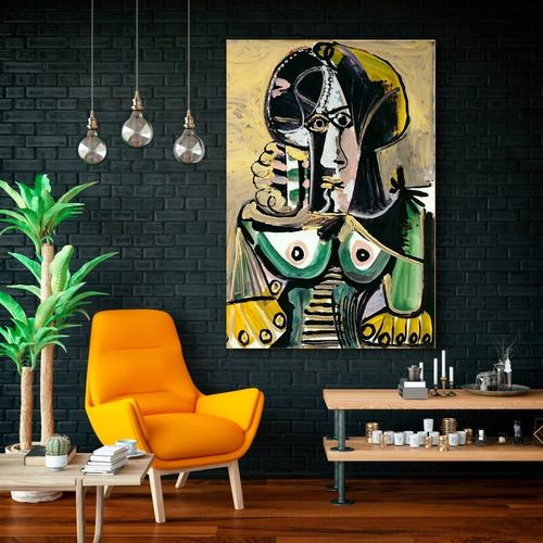 Cuadros-picasso Cara7-moderno,decorativo,95x60cm-16k Resolu