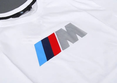 Remera Bmw M Blanca 