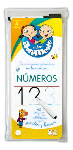 Mini Abremente -numeros- (c/marcador), De Novelty. Editorial Novelty Ediciones