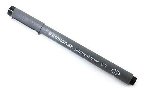 Staedtler Pigment Liner 0.3mm Black Ink  Pack Of 2 