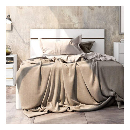 Cabecera de cama Belmax Lara Queen 150cm x 81cm blanca