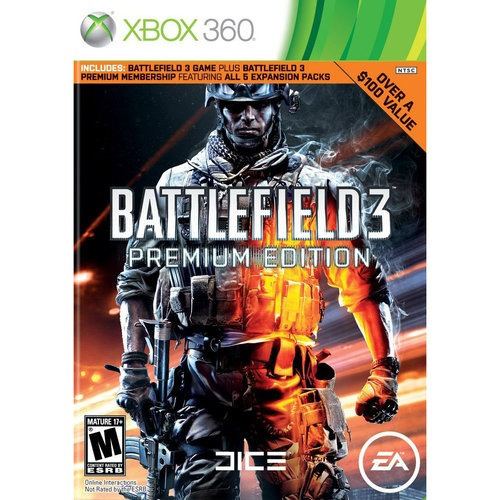 Videojuego Battlefield 3 Premium Edition Xbox 360