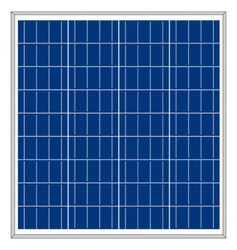 Panel Solar Plm-075-p-36 75w Paneles Solares Fema