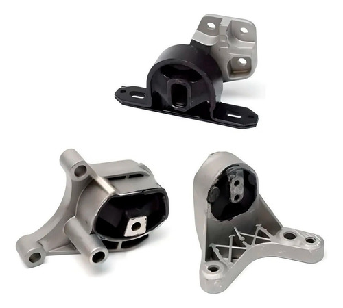 Kit 3 Soporte De Motor P/ Ford Ka 1.3 Endura 1996-1998