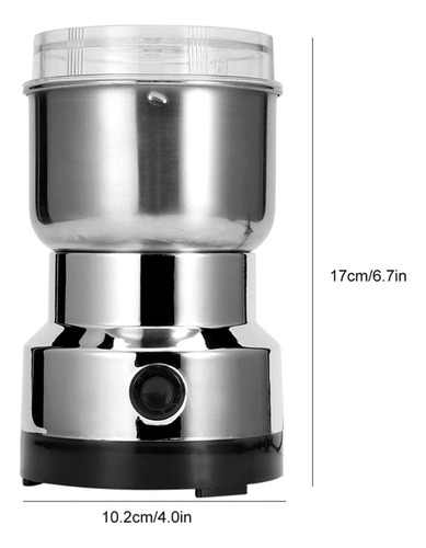 Imagen 2 de 9 de Molino Triturador Moledor De Café,especias Metálicoeléctrico