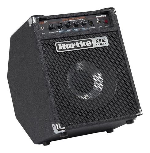 Amplificador Hartke Kickback Series KB12 para bajo de 500W color negro 100V - 120V