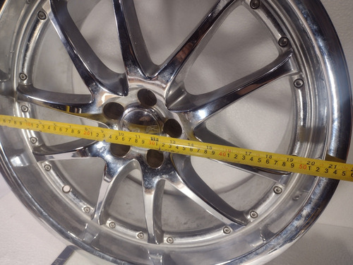 Roda Esportiva Aro 19 Cromada - Usada Com Detalhe (Usado)