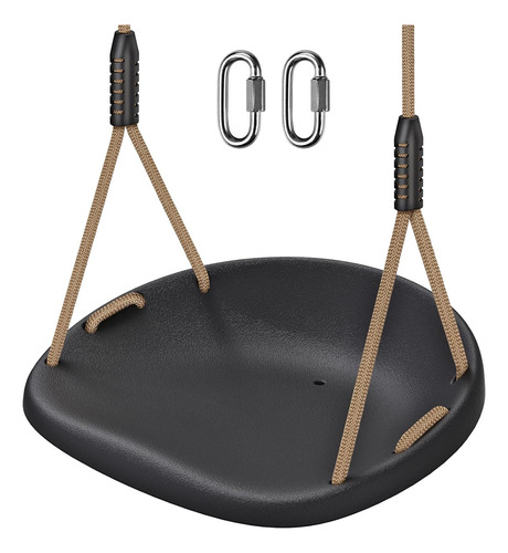Asiento De Columpio Resistente Con Cuerda Ajustable Y Mosque