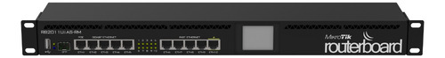 Switch Mikrotik 5 Pts 10/100 + 5 Pts Gb - Sku: Rb2011uias-rm