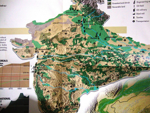 Mapa Nat Geo Sur De Asia South Asia India Afghanistan Myanma