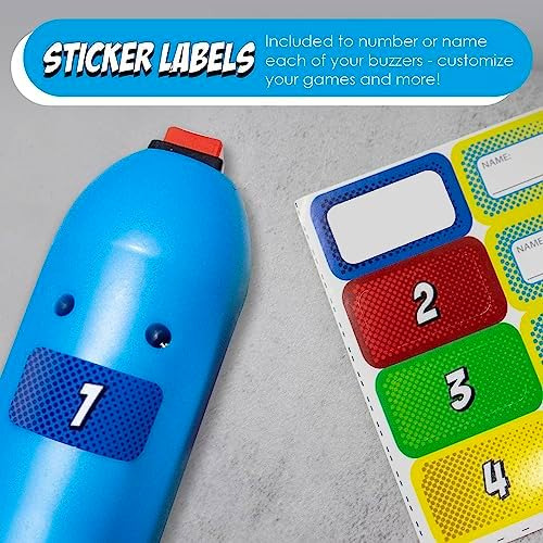 Teachers Choice - Zumbadores De Juego Con Joystick De Mano,