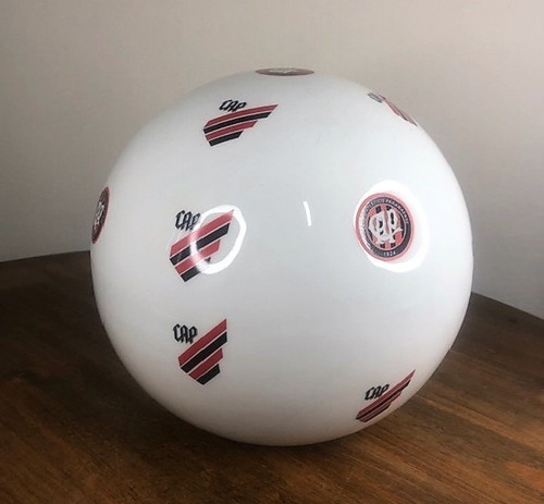 Bola Em Porcelana Decorativa Atlhético Paranaense Cap 20cm