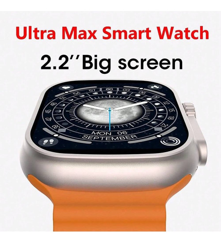 Smart Watch Ew98 Ultra Big 2.01 Infinite Display 49 Mm