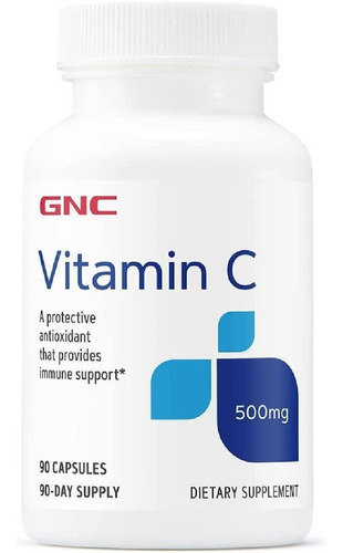 Vitamina C 500 Mg Gnc 90 Cápsulas