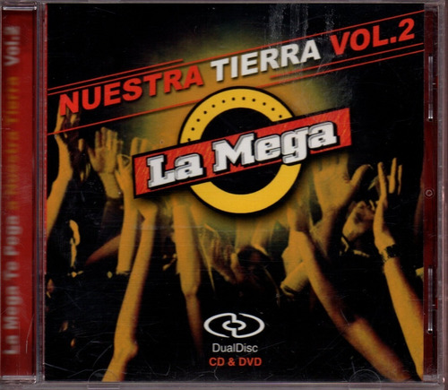 Cd+dvd La Mega-juanes-andres Cepeda-fanny Lu-villazon-kema-b