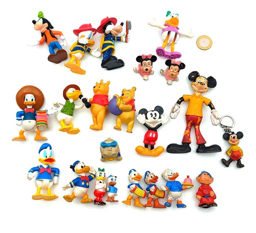 Figuras Muñecos Disney Mickey Donald (pequeños) - Juguete