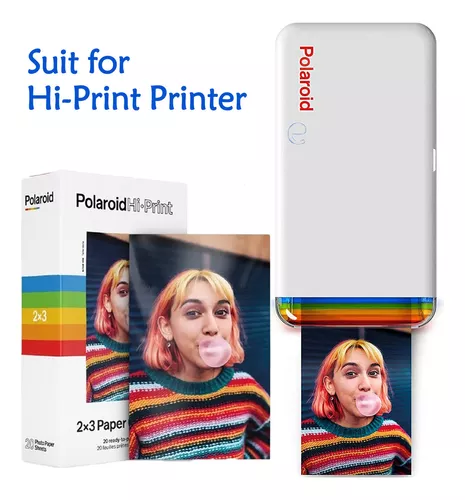 Papel Fotográfico Específico Para La Impresora Polaroid Hi P