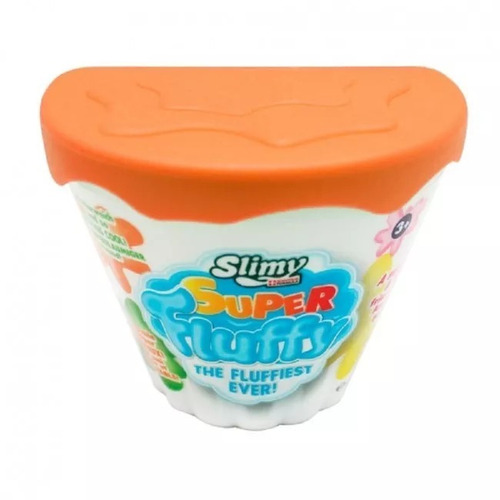 Slimy Super Fluffy Masa Esponjosa Y Suave Slimy 100gr Naranj
