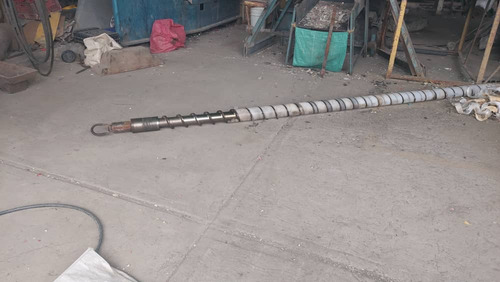 Tornillo Y Cañón Extrusora De Plástico 110mm 3.80m (Usado)