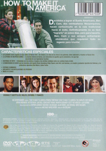 How To Make It In America Primera Temporada 1 Uno Dvd
