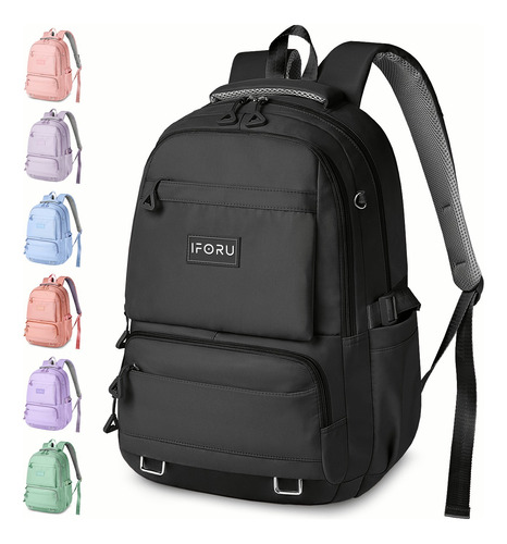 Mochila Escolar Viaje Bolsa  P/ Laptop 15.6 Inch Iforu 30l