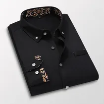 Comprar Y Camisas Casuales De Encaje De Manga Larga Para Hombre