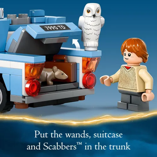 Ford Anglia Volador De Juguete Lego Harry Potter Con 2 Minif