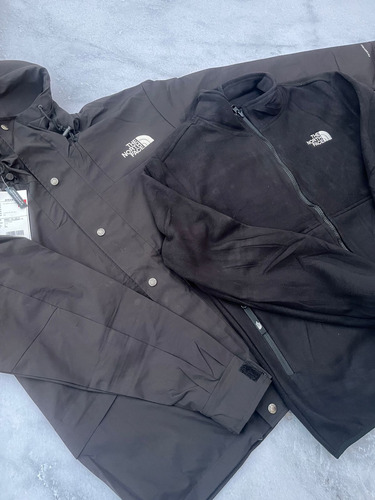 Campera The North Face 2 En 1 Impermeable + Puffer Interior