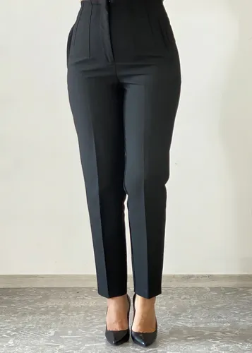 Pantalones De Vestir Elegantes De Cintura Alta Para Mujer