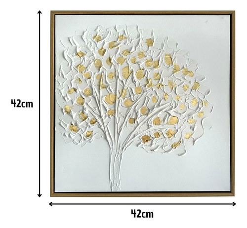 Cuadro Decorativo Mediano Plantas En Lienzo