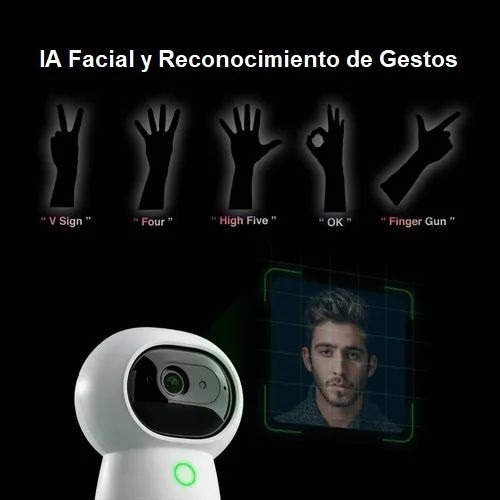 Imagen 6 de 8 de Aqara Cámara Hub G3 Visión 360° Homekit, Alexa Y Google Home