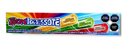 Bolis Bonice Ssote 4pz Surtidas De 100ml C/u