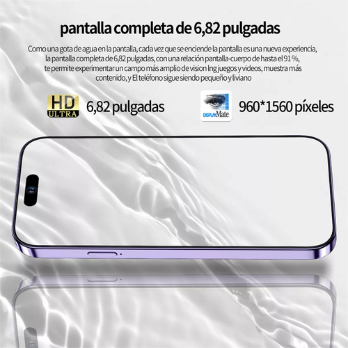 . Android Celulares 4g I14 Pro Max 6.82 Pulgadas Barato Ram3gb Y Rom64gb