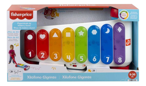 Fisher Price Xilófono Gigante Luminoso Original-envío Ya