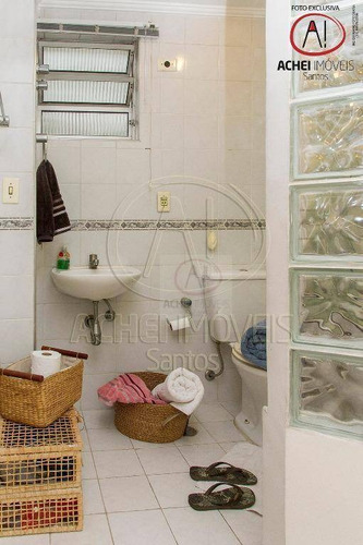 Imagem 22 de 30 de Apartamento Com 2 Dormitórios, 2 Suítes, 3 Banheiros E 1 Vaga Coletiva Suficiente À Venda, 92 M² Por R$ 535.000 - Boqueirão - Santos/sp - Ap10536