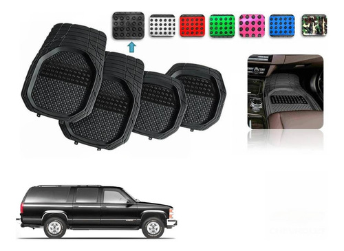 Tapetes Charola 4pz Color 3d Chevrolet Suburban 1994 - 2000