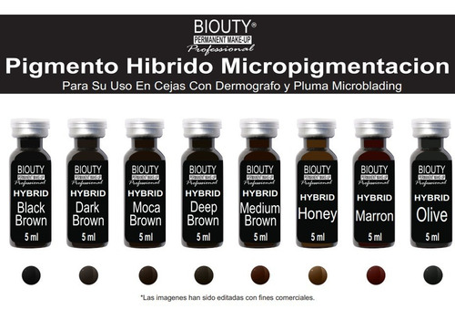Pigmento Micropigmentacion Hibrido Biouty Honey 5ml