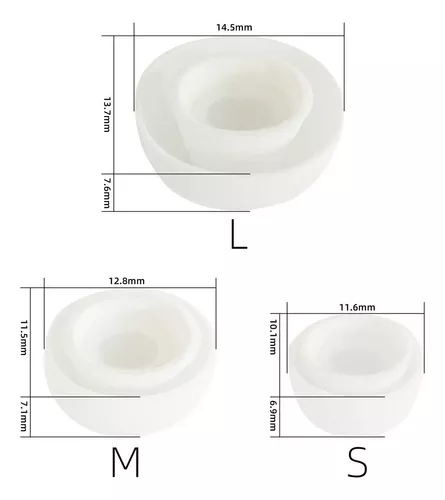 3 Pares] Almohadillas De Repuesto Para Pro Y Pro De Segunda