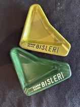 Comprar Antiguos Ceniceros Enlozados Publicidad Bisleri Ferroquina