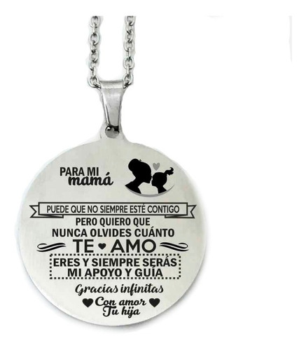 Collar Con  Frase Personalizable Ap008374