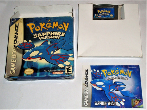 Pokemon Saphire Gameboy Advance (ss02016)