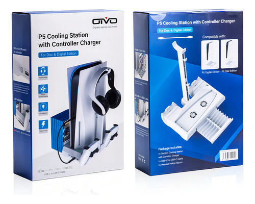 Soporte De Carga Vertical Oivo IV-P5249 Para Ps5