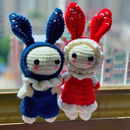 Kit De Ganchillo Conejo Crochet Craft Set Juguete De Tejer A