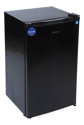 Refrigerador frigobar Nisato NRF-102FNNML negro 113L